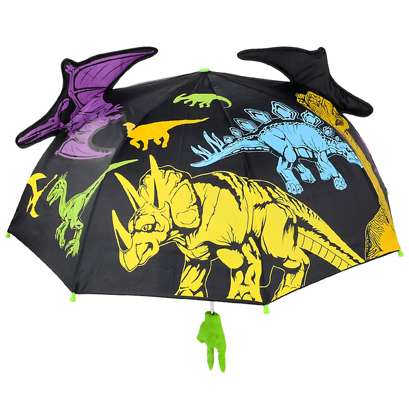 DINOSAUR UMBRELLA - BLACK