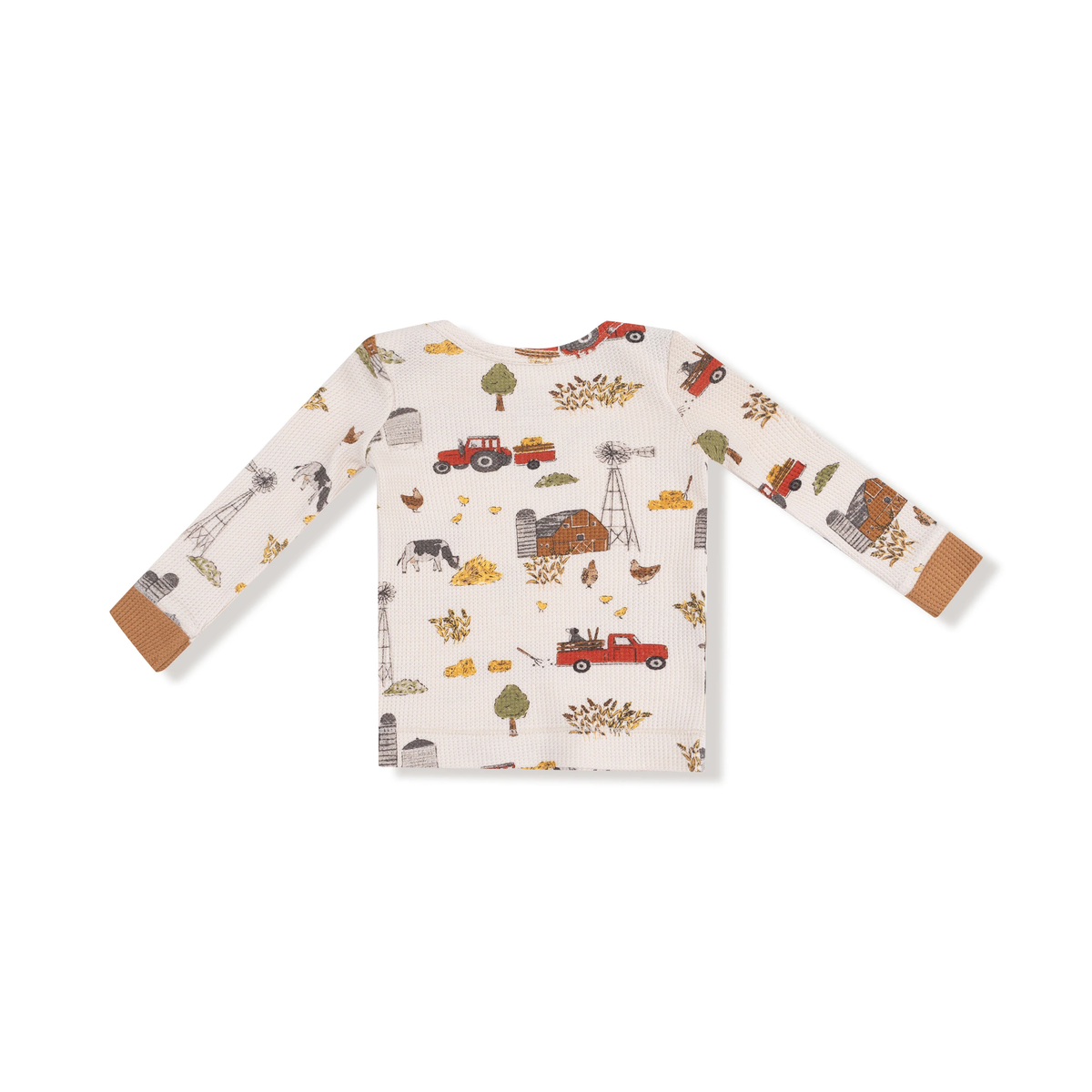 ANGEL DEAR: HAY FARMER LONG SLEEVE LOUNGEWEAR SET