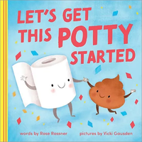 LET'S GET THIS POTTY STARTED BOARD BOOK