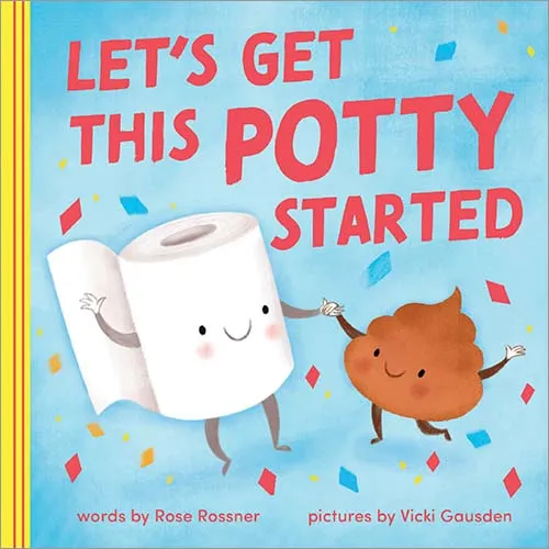 LET'S GET THIS POTTY STARTED BOARD BOOK