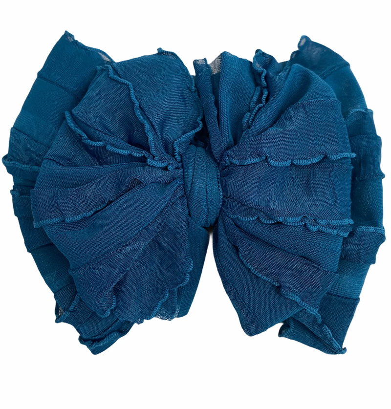 ROCKIN ROYALTY: RUFFLED HEADBANDS