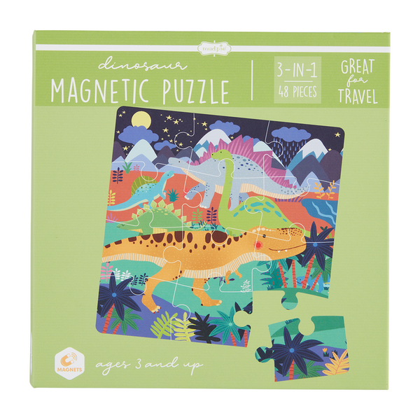 MUD PIE: DINO MAGNETIC PUZZLE BOOK