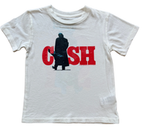 ROWDY SPROUT: JOHNNY CASH TEE - VINTAGE WHITE