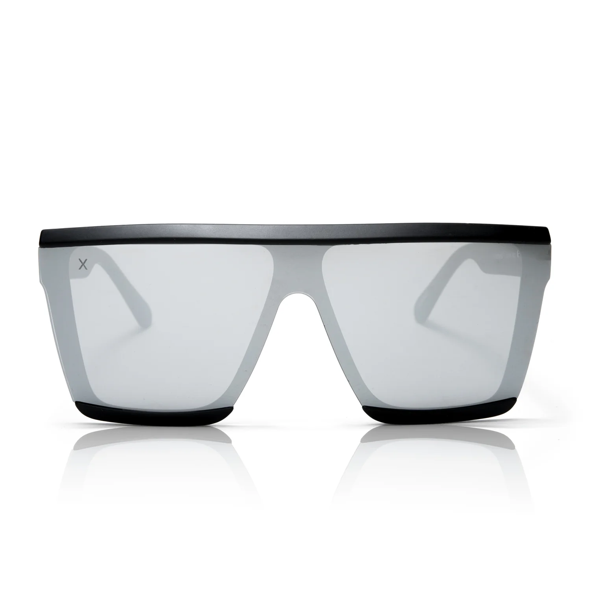 DIME: UNLOCKED - MATTE BLACK GREY MIRROR SUNGLASSES