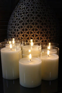 3.5" x 5" SIMPLY IVORY RADIANCE POURED CANDLE