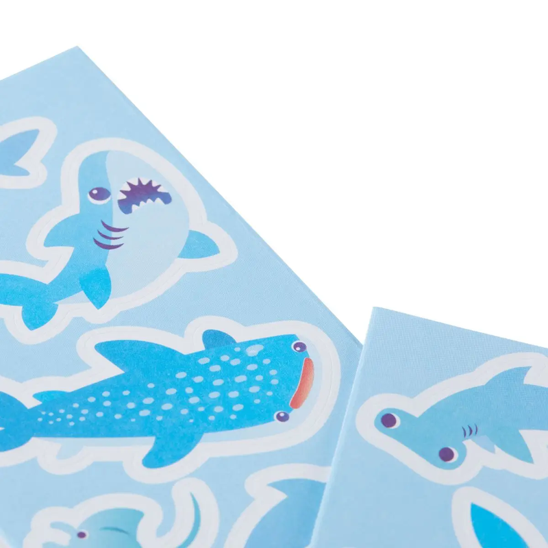 OOLY: STICKIVILLE SHARKS AND RAYS STICKERS