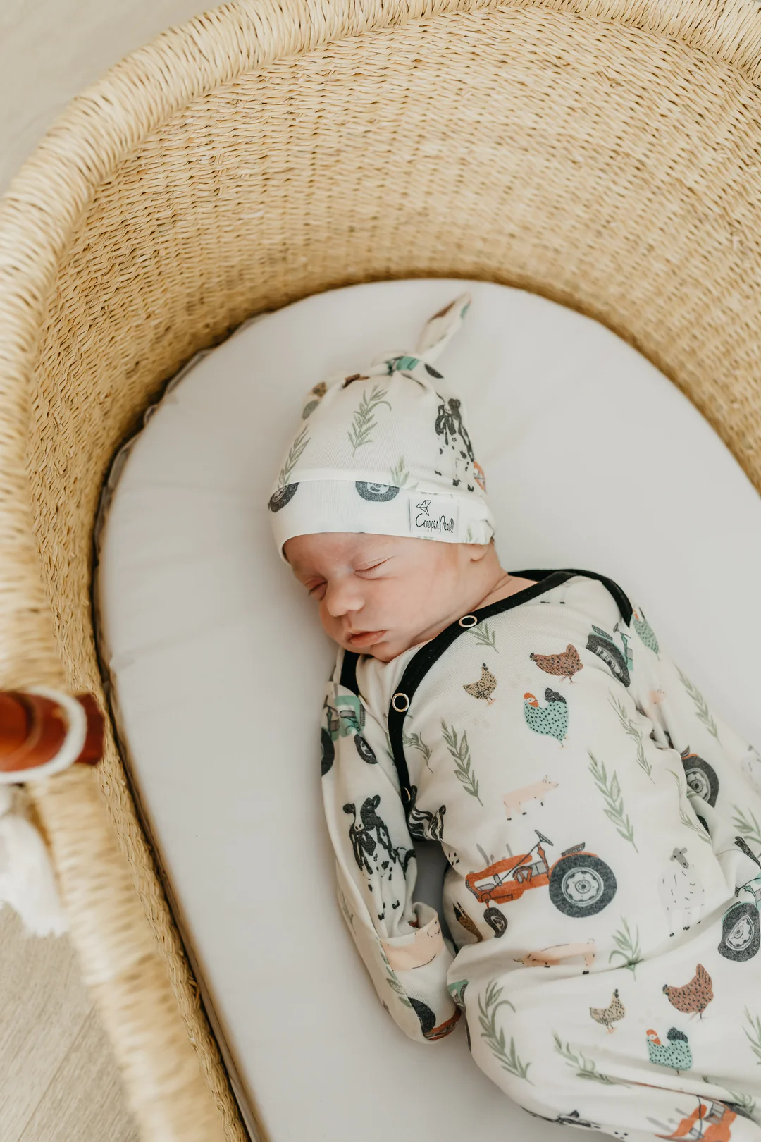 COPPER PEARL: JO TOP KNOT HAT