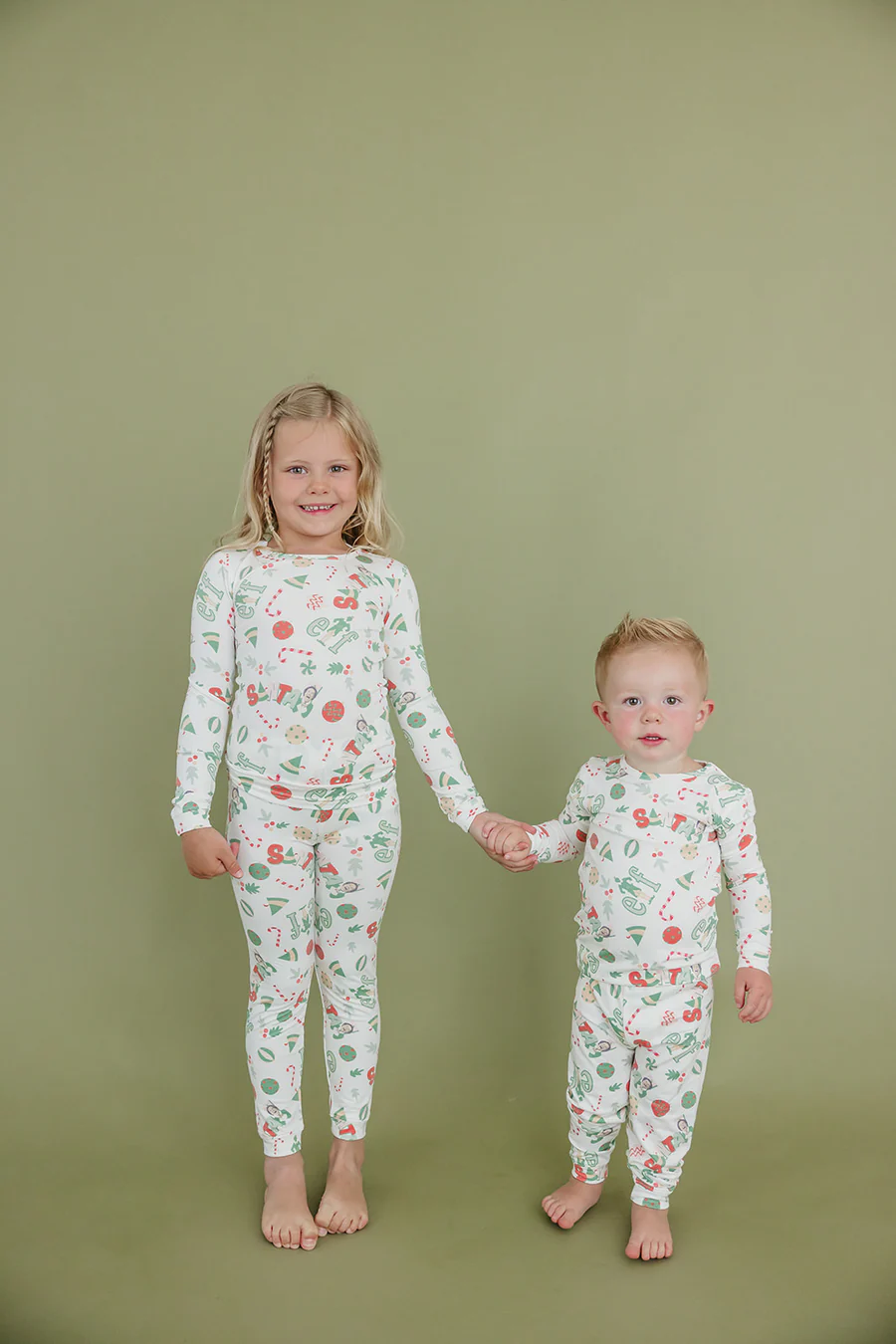 COPPER PEARL: ELF 2PC LONG SLEEVE PAJAMA SET