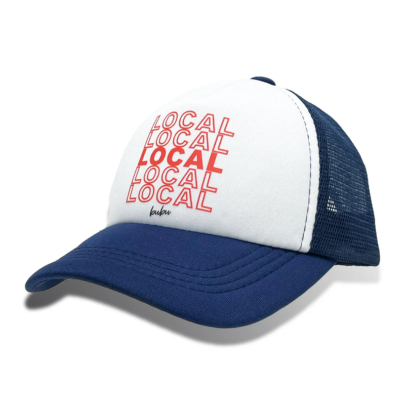 BUBU: LOCAL TRUCKER HAT - NAVY