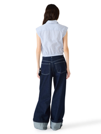 STEVE MADDEN: SCOUT SHIRT - NAVY PLAID