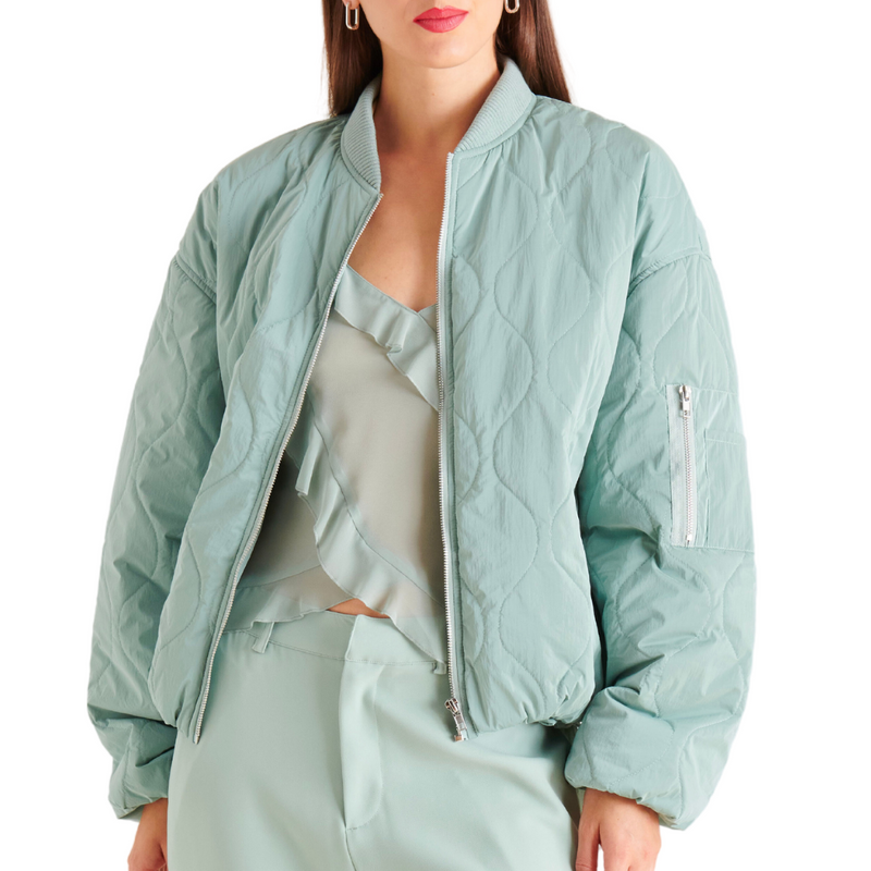 STEVE MADDEN: VIDA JACKET - MISTY JADE