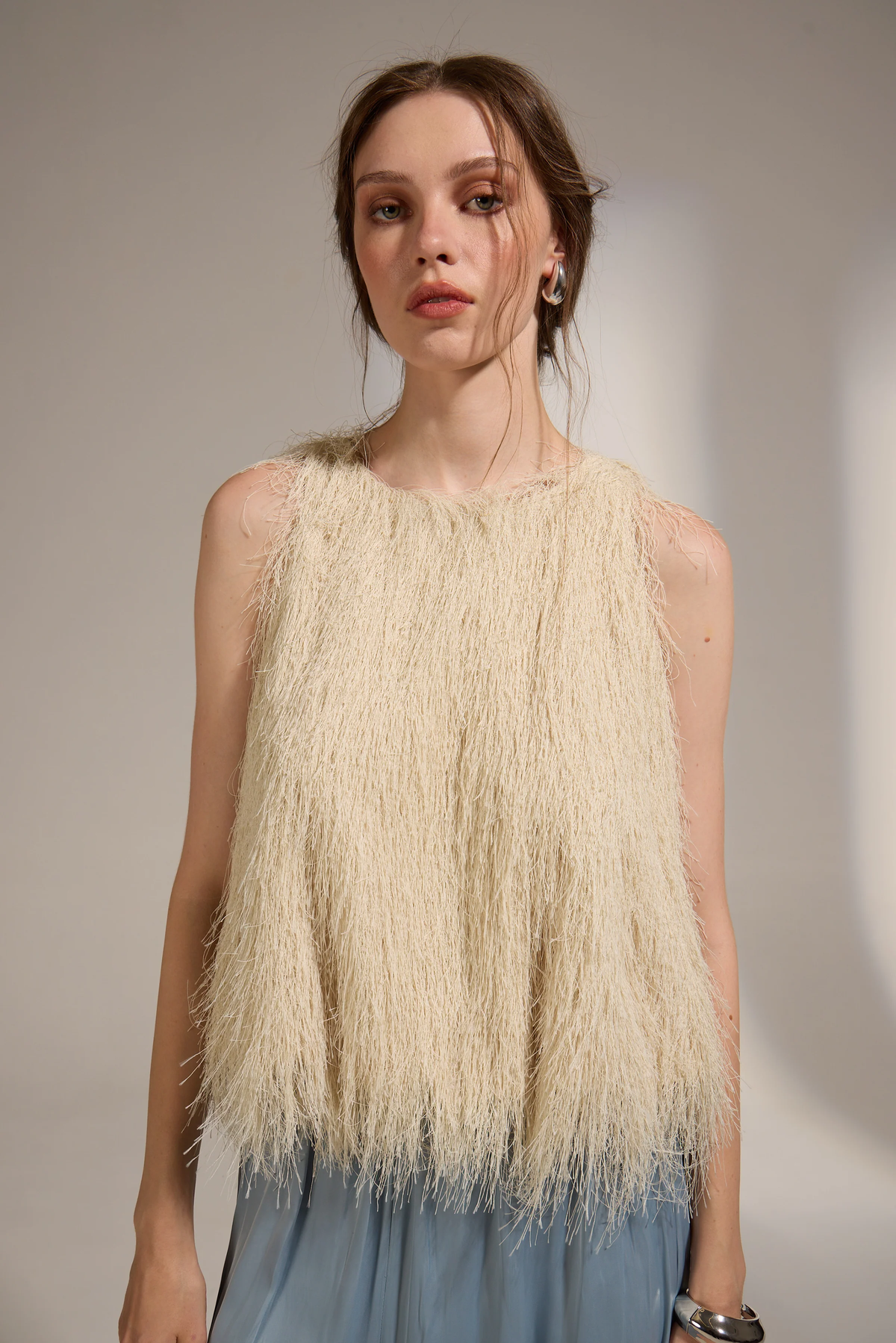 DELUC: KULA FURRY TOP