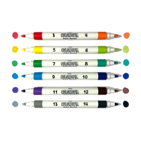 OOLY: COLORTOPIA COLOR BY NUMBER PAINT MARKER KIT - EPIC ADVENTURES
