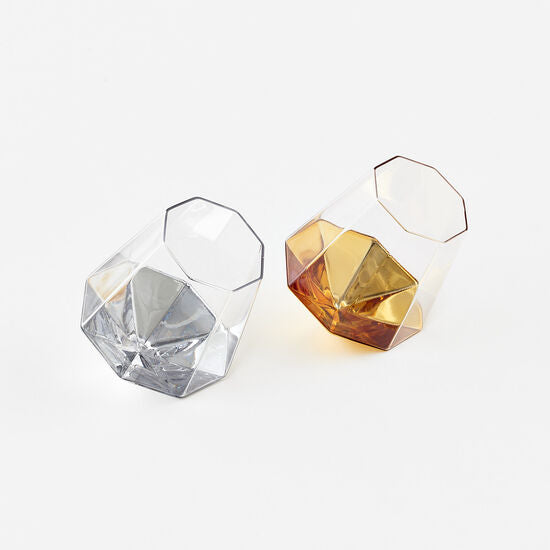 DIAMOND WHISKEY SNIFTER GLASS