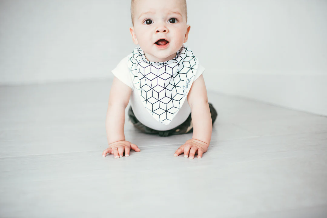 COPPER PEARL: WILD BANDANA BIB (4-PACK)