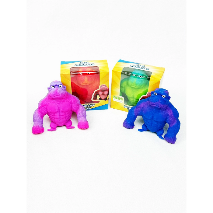 STRETCHY RUBBER GORILLA SQUISHY