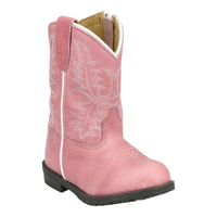 SMOKY MOUNTAIN BOOTS: HOPALONG TODDLER GIRLS' WESTERN BOOTS - PINK