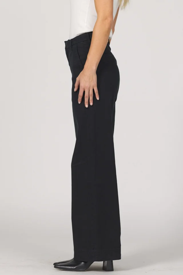 DEAR JOHN: BRANDY TROUSER PANT - BLACK