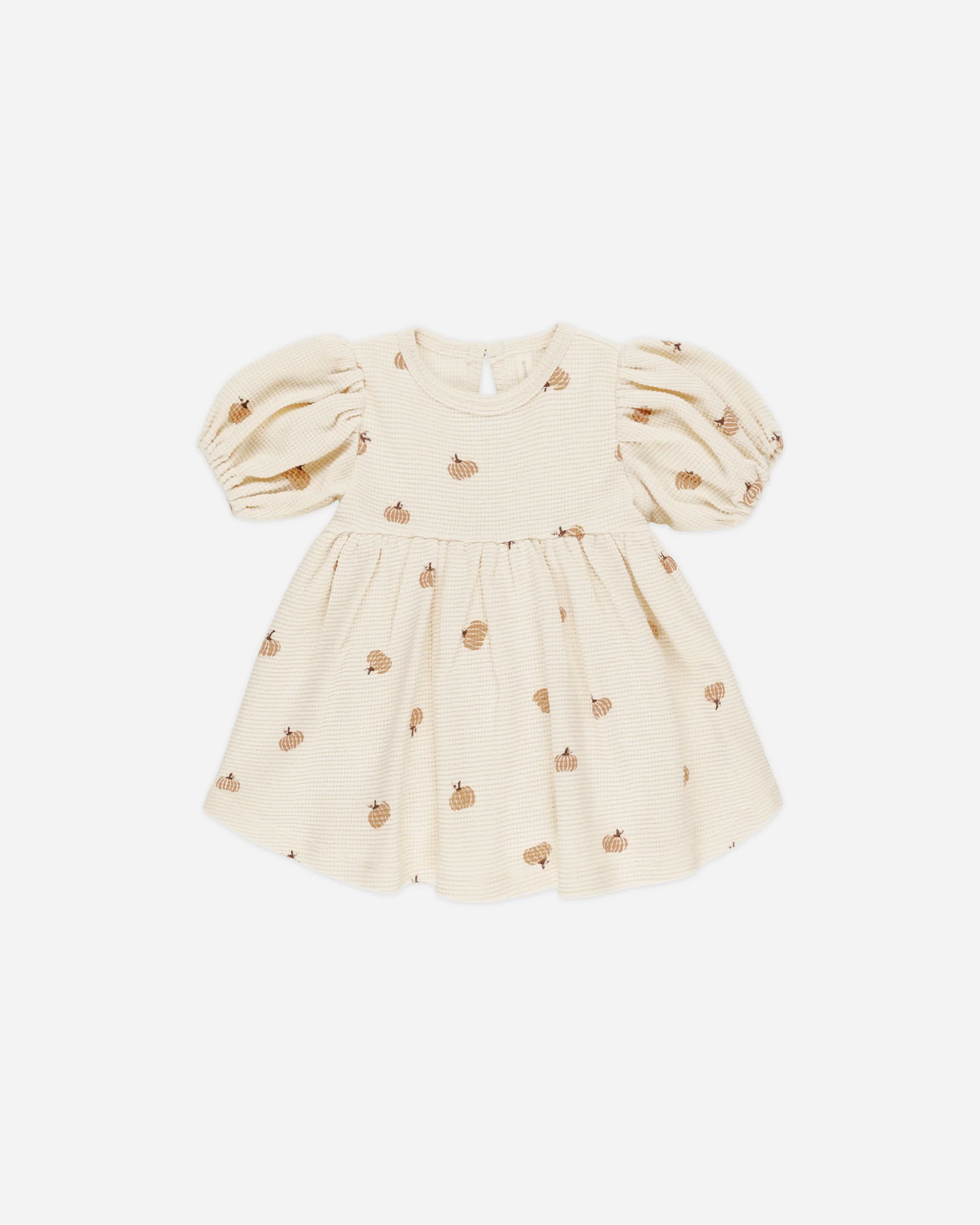 QUINCY MAE: WAFFLE BABYDOLL DRESS || PUMPKINS