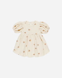 QUINCY MAE: WAFFLE BABYDOLL DRESS || PUMPKINS