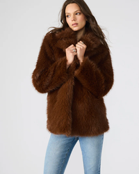 STEVE MADDEN: KINDRA COAT - BROWN