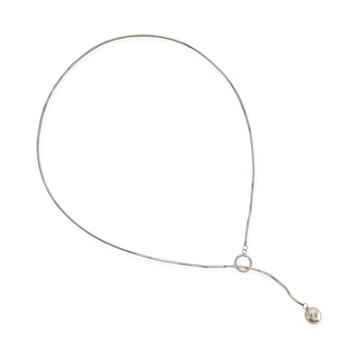 WATER RESISTANT NECKLACE - SILVER