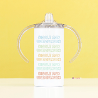 MUGSBY: SINGLE & UNEMPLOYED KIDS STAINLESS STEEL TRAVEL CUP