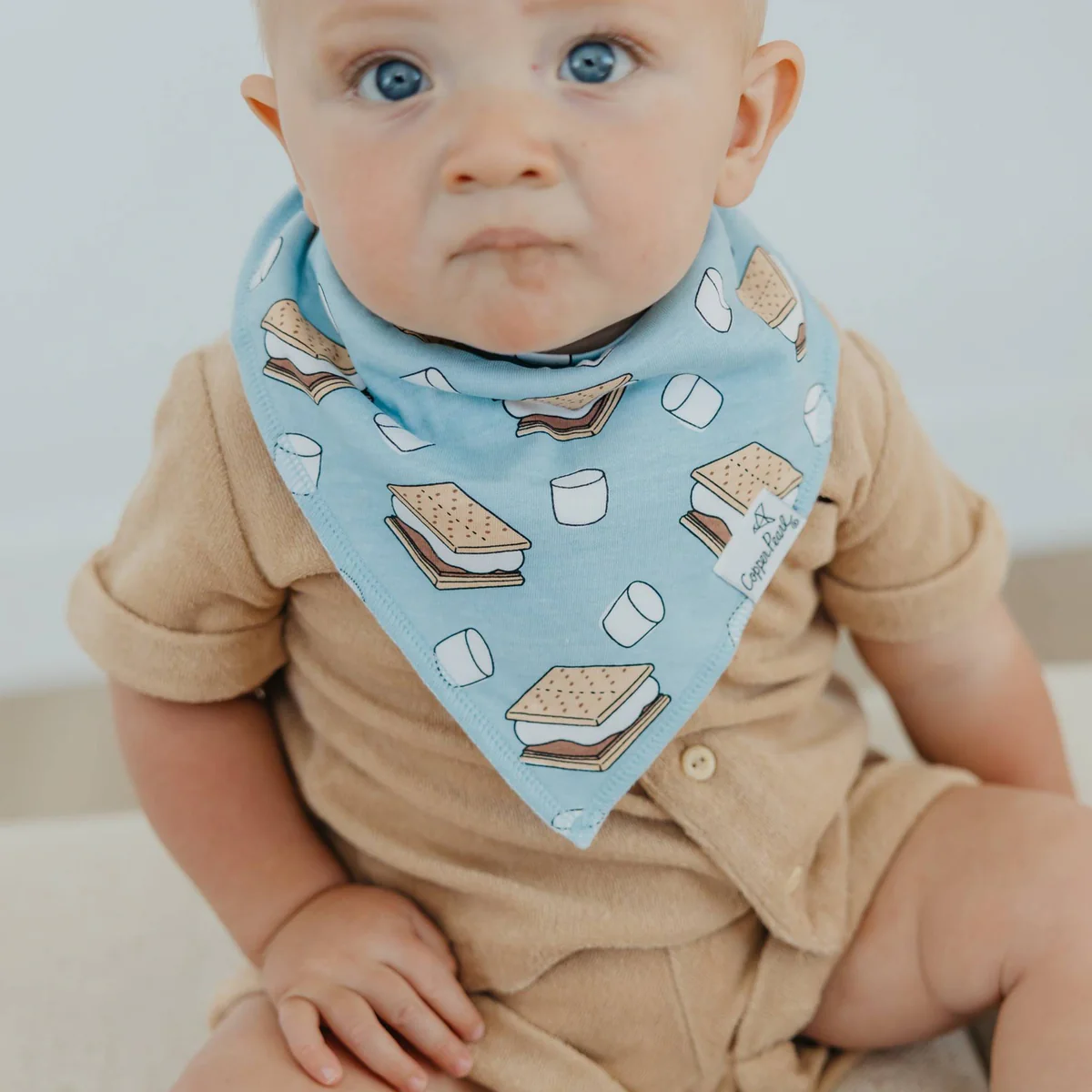 COPPER PEARL: BRIDGER BABY BANDANA BIBS (4-PACK)