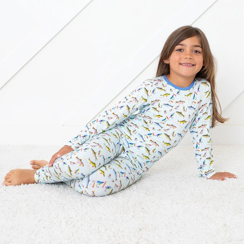 BESTAROO: CATCH OF THE DAY PAJAMA SET