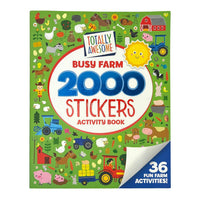 TOTALLY AWESOME 2000 STICKERS BUSY FARM ACTIVITY BOOK