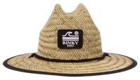 BINKY BRO: BARNEY PATROL (RETRO) STRAW SUN HAT