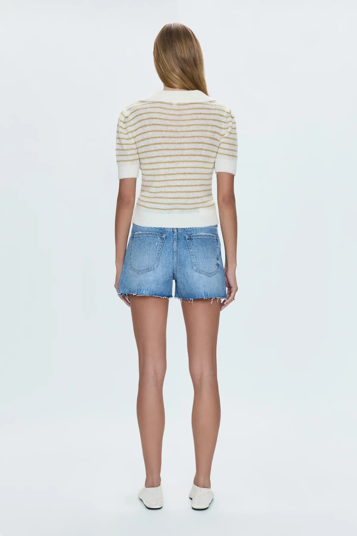 PISTOLA: NOVA HIGH RISE CUT OFF SHORT- ABROAD VINTAGE
