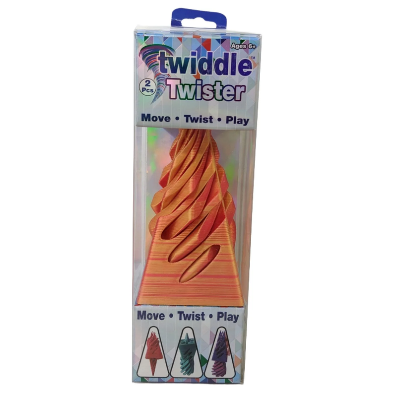 ZORBITZ: TWIDDLE TWISTER - 2 PIECE FIDGET TOY