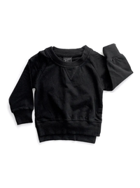 LITTLE BIPSY: PULLOVER - BLACK