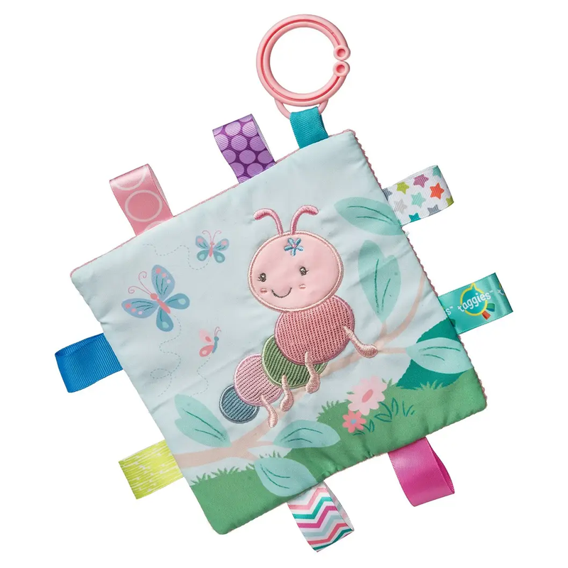 MARY MEYER: CAMILLA CATERPILLAR CRINKLE ME TEETHER – 6" X 6″