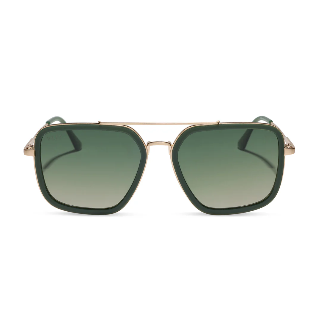 DIFF EYEWEAR: JORDAN FAIRWAY - GREEN ALOE