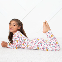 BESTAROO: HOOT & BLOOM PAJAMA SET