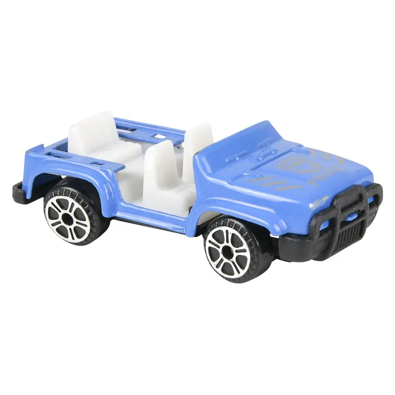 DIE-CAST POLICE VEHICLE TUBE SET (5-PIECE)