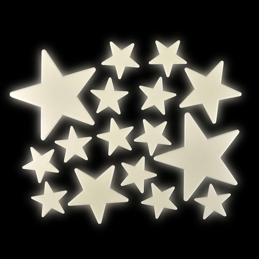 GLOW-IN-THE-DARK STARS (16-PIECE)
