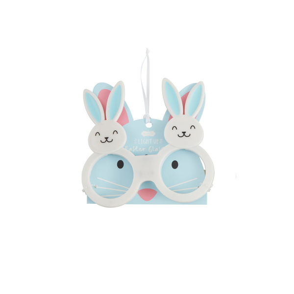 MUD PIE: BLUE EASTER LIGHT UP GLASSES