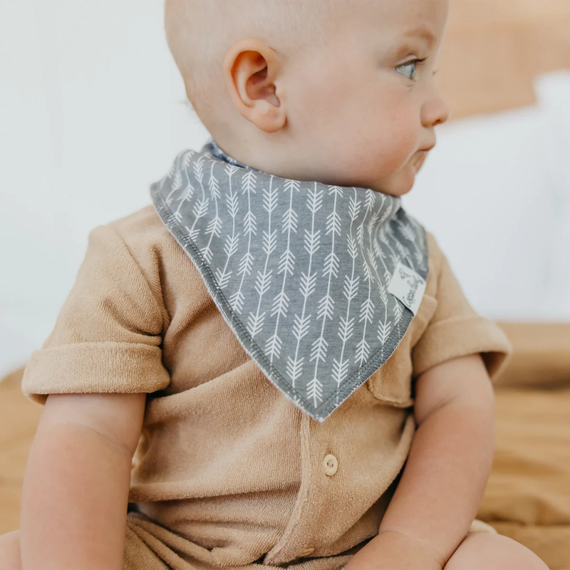 COPPER PEARL: BRIDGER BABY BANDANA BIBS (4-PACK)