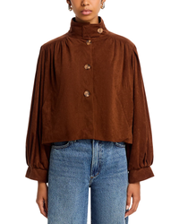 STEVE MADDEN: DIERDRA JACKET - CHICORY COFFEE
