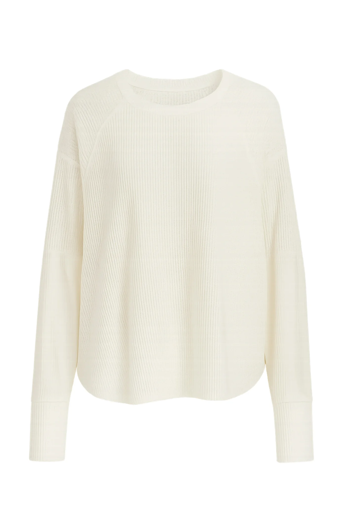 DEAR JOHN: HARLOW LONG SLEEVE TOP COCONUT MILK