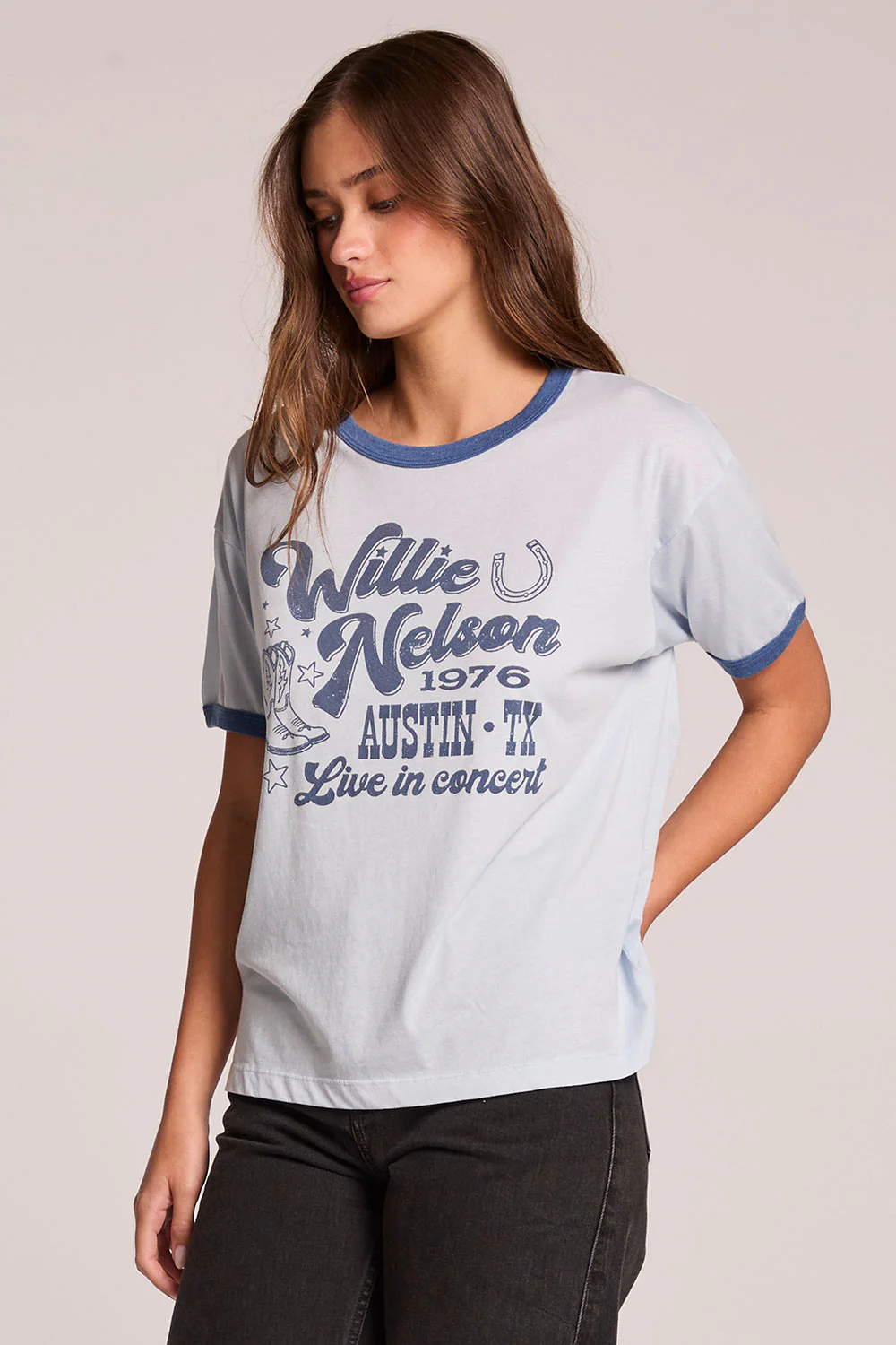 CHASER: WILLIE NELSON AUSTIN 1976 TEE