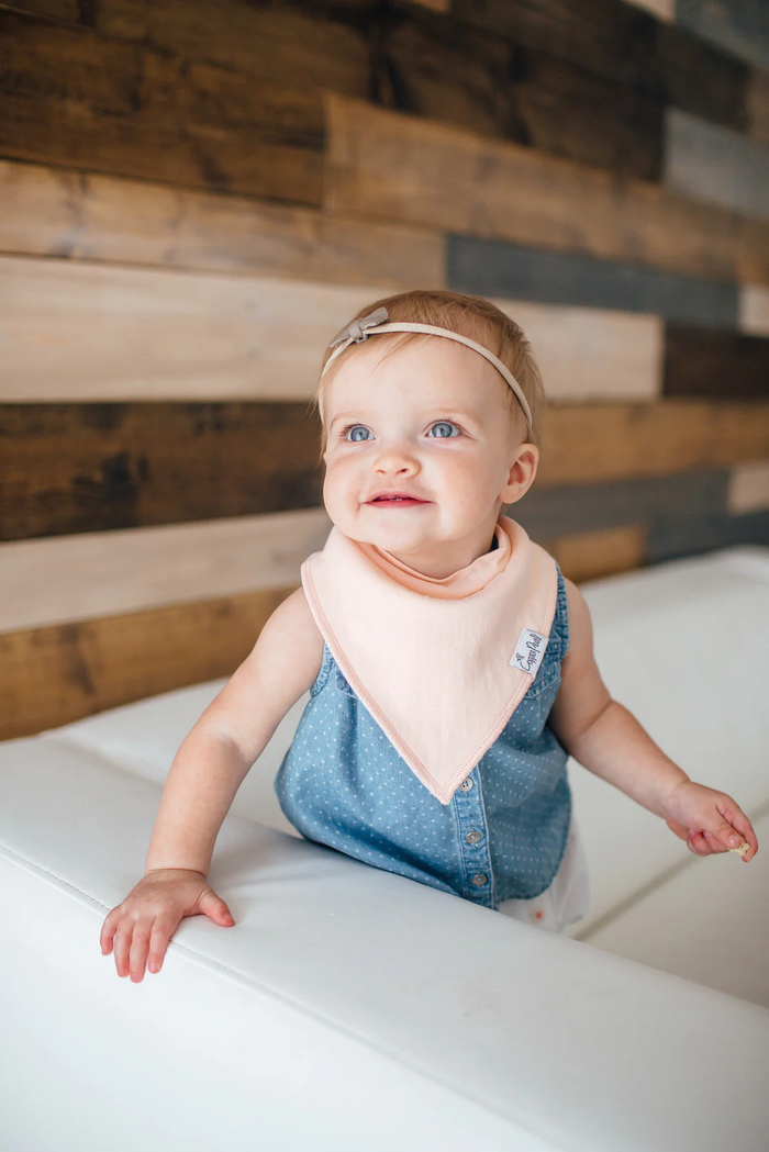 COPPER PEARL: SWEETHEART BABY BANDANA BIBS (4-PACK)