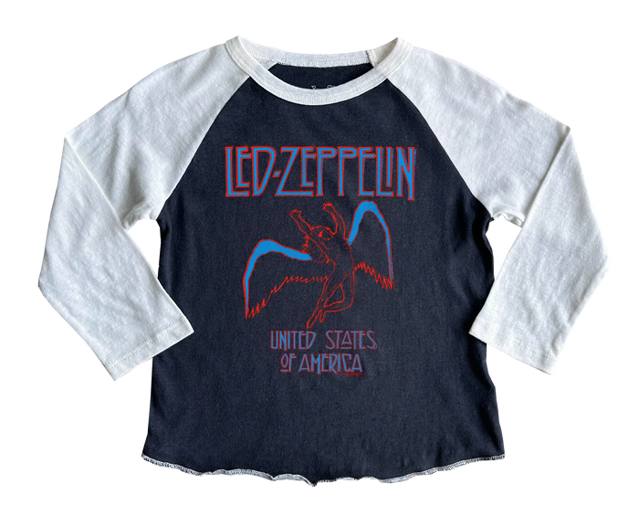 ROWDY SPROUT: LED ZEPPELIN ICARUS USA TOUR RAGLAN