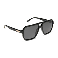 DIFF EYEWEAR: CAMERON - BLACK + GREY POLARIZED