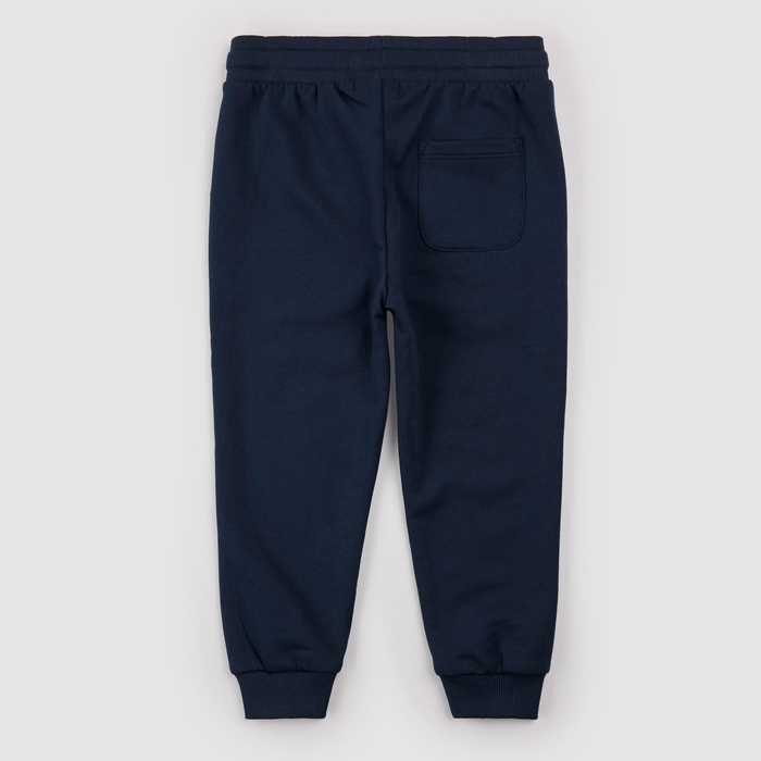 MILES THE LABEL: DRESS BLUE JOGGERS - NAVY