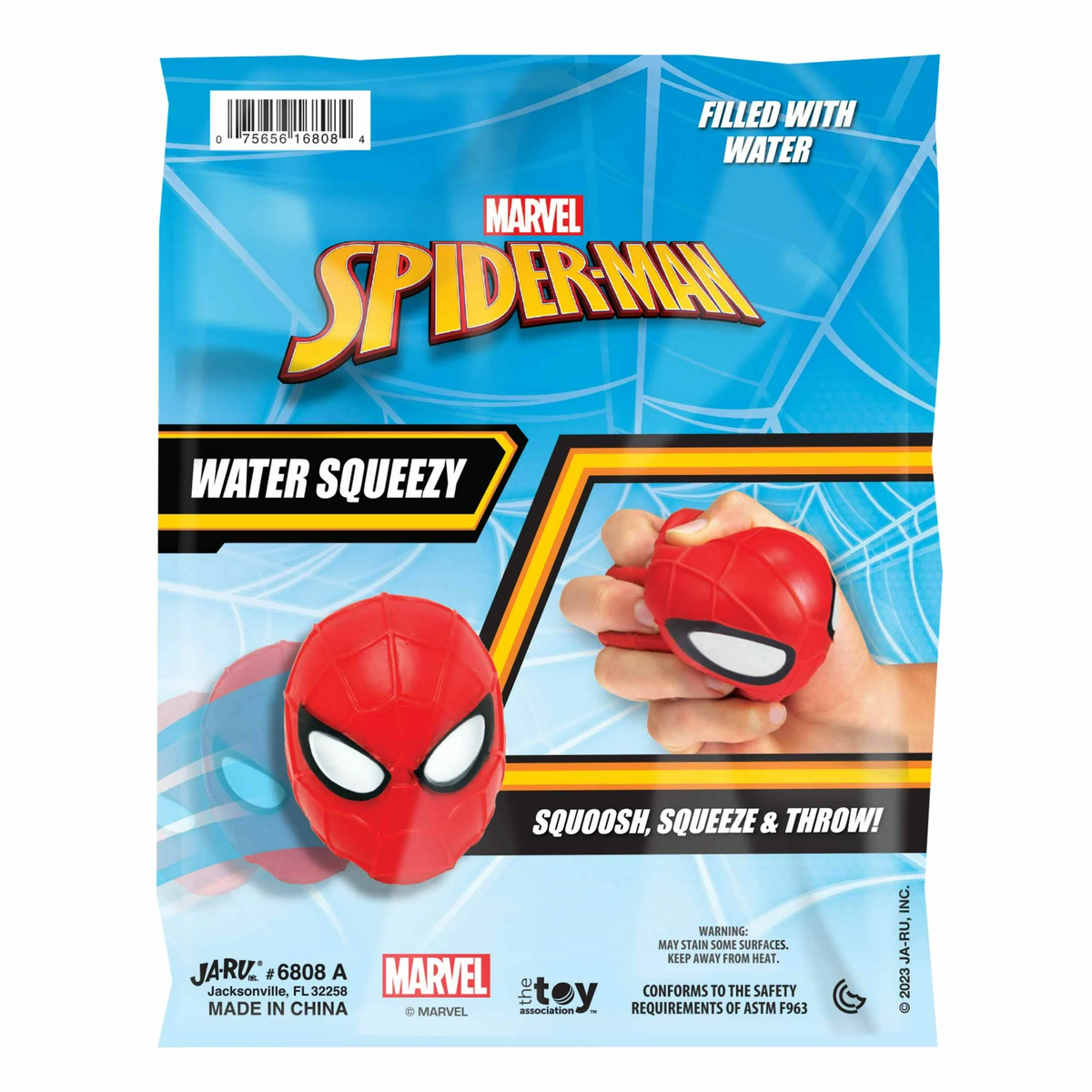 MARVEL: SPIDER-MAN WATER SQUEEZY BALL