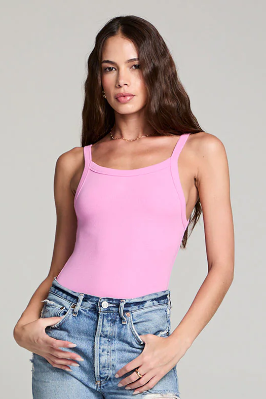SALTWATER LUXE: TANK BODYSUIT - PUNCH